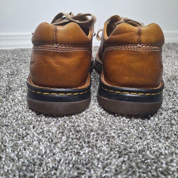 Dr. Martens brown split toe oxford leather shoes men\'s 10 main image 4